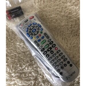 NEW Charter Spectrum 4 Device Universal Remote Control AUX DVD TV CABLE DVR
